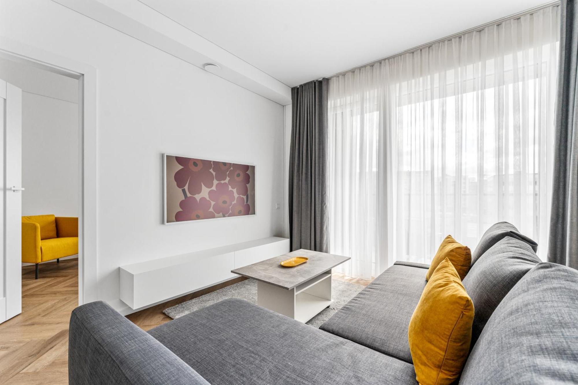 Apartment 50m2 Near Japanese Garden - 4th Floor Vilnius